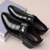 Elegant Pointed Toe Leather Oxfords for Men | Formal Business Dress Shoes